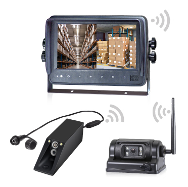 7寸高清无线叉车摄像头监控系统