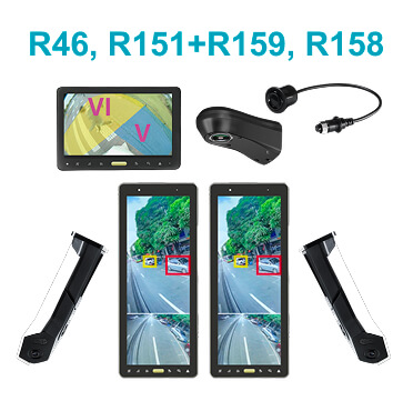 15寸智能卡车&巴士电子后视镜系统