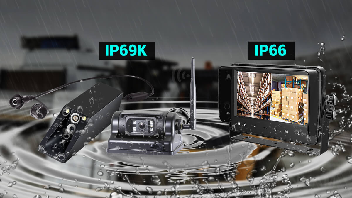 数字无线传输两画面视频监控系统