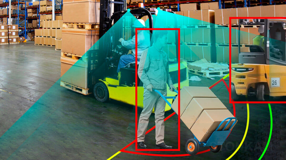 AI叉车安全监控