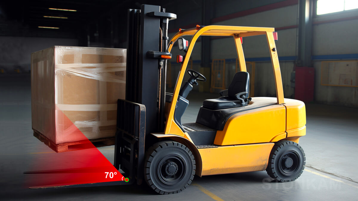 高清数字无线监控系统 叉车作业安全