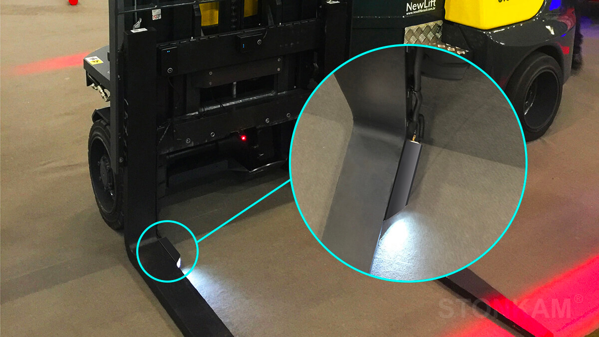 高清数字无线监控系统 叉车摄像头