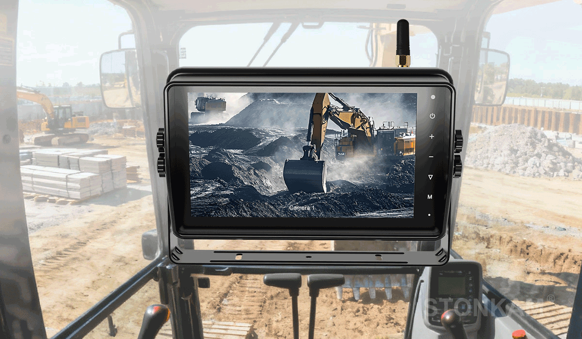 车载视频监控显示器		